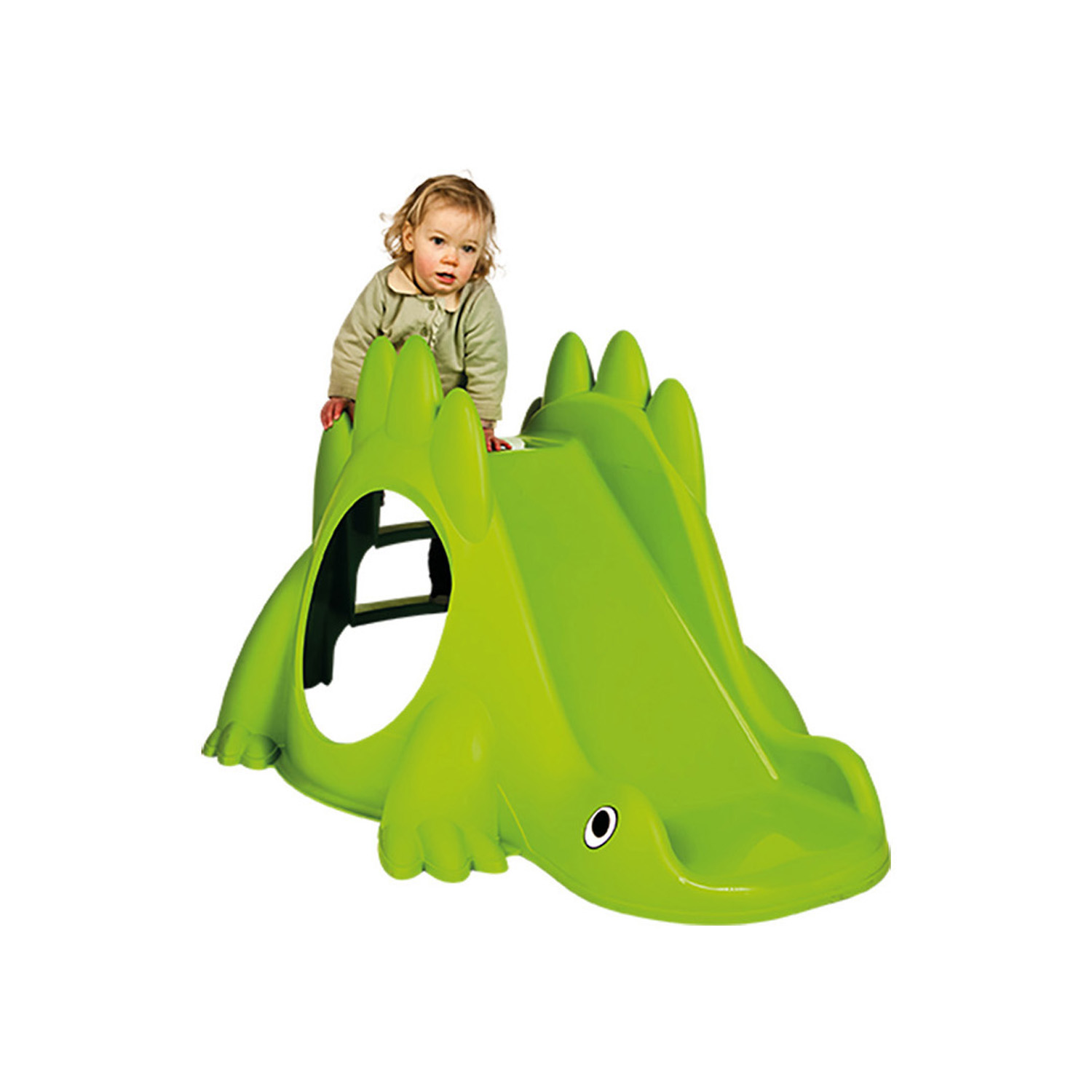 Green Dino Toddler Slide Green - Toys 4You Store