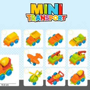 Box mini trucks 42 pcs (13 types of trucks)